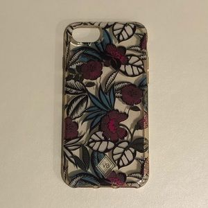 Vera Bradley Clear Flower iPhone Case 7/8/SE 2020